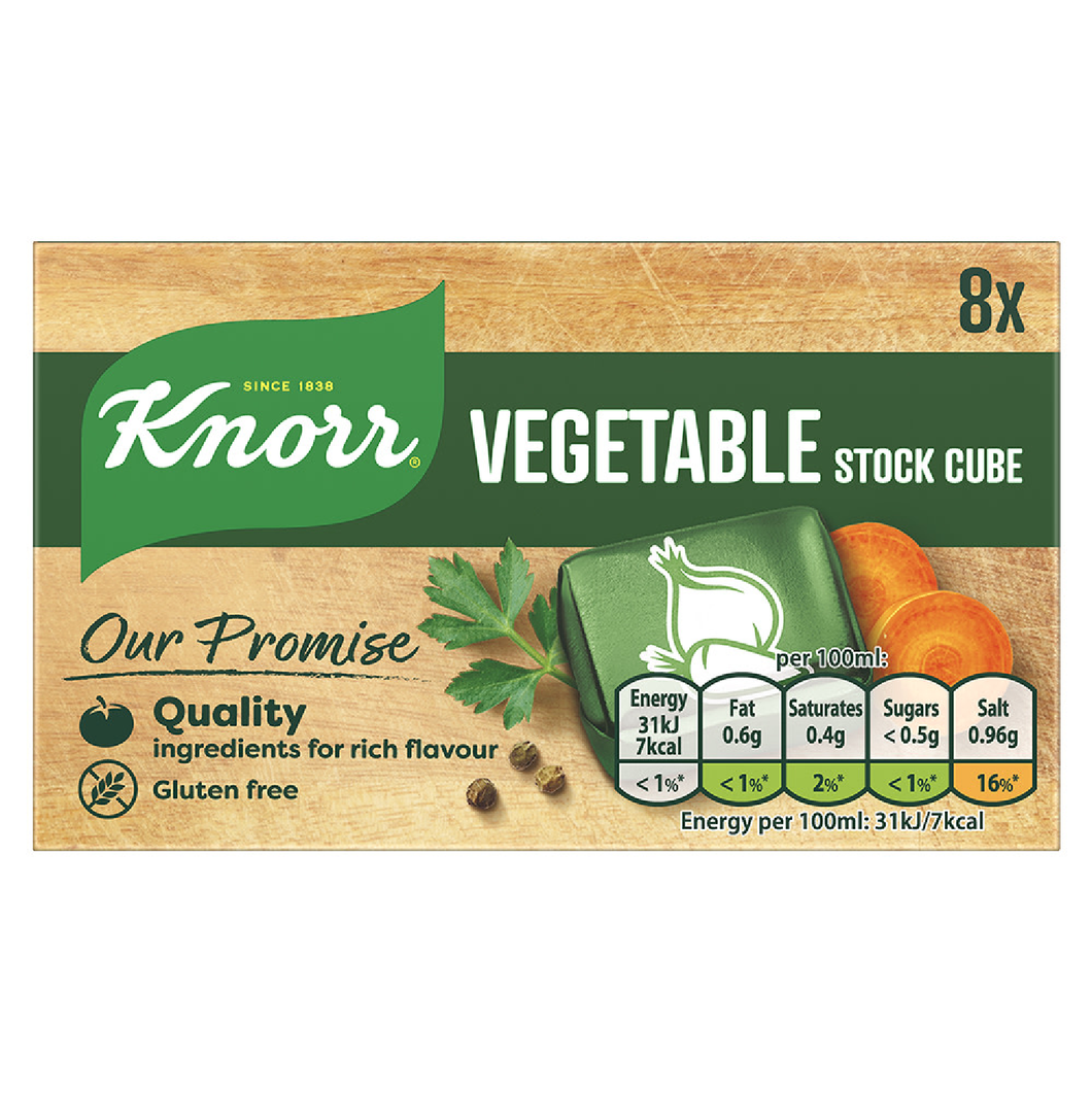 Knorr Vegetable Stock Cubes 8 x 10g