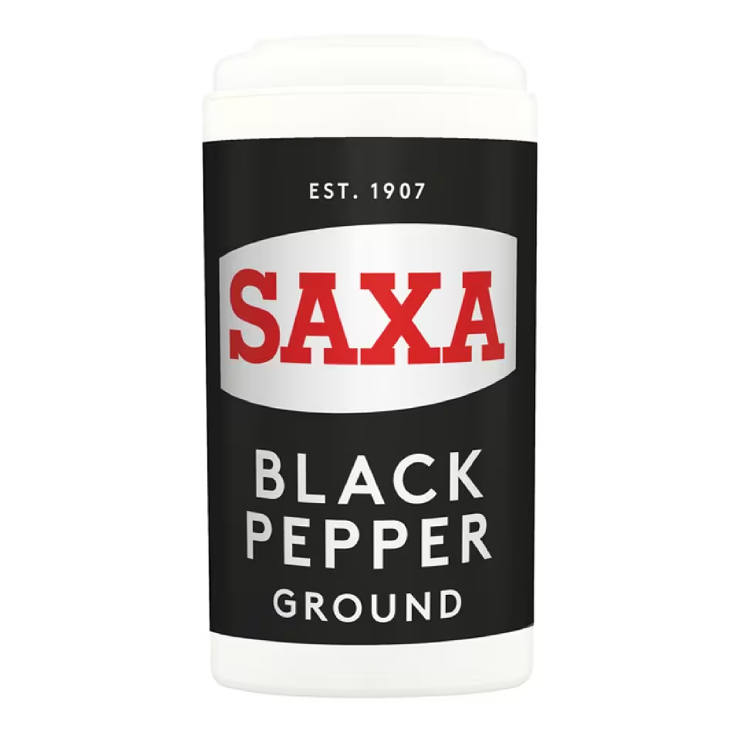 Saxa Ground Black Pepper - 25g