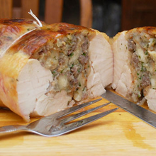 Load image into Gallery viewer, Whole Chicken Boned and Stuffed
